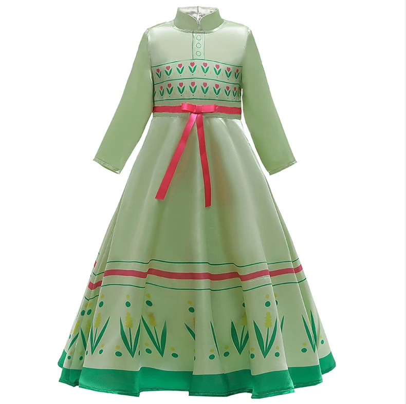 Christmas Girls Dress Carnival Cosplay Party Kids Dresses For Costume Elegant Princess Children Clothing 3 4 12 Year | Детская одежда и