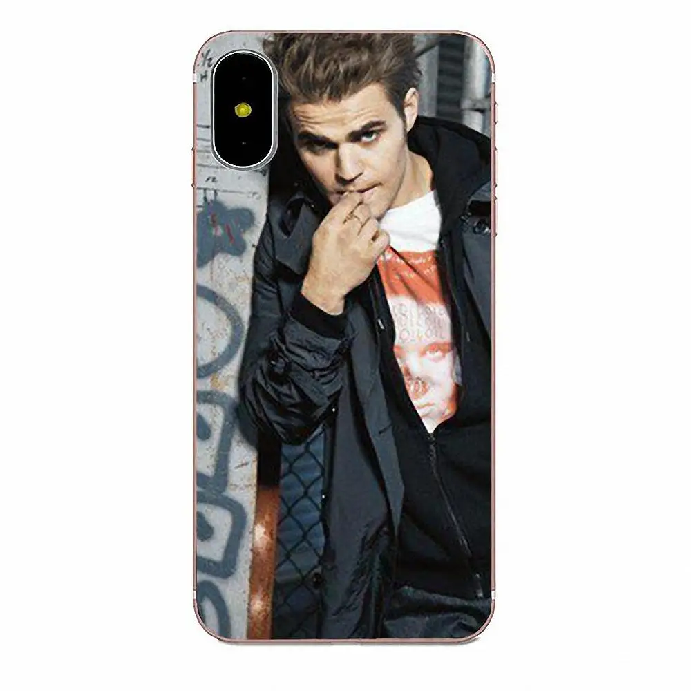 For Apple iPhone 11 Pro X XS Max XR 4 4S 5 5C 5S SE SE2 6 6S 7 8 Plus Fashion Design Skin Thin Case Vampire Diaries Paul Wesley | Мобильные