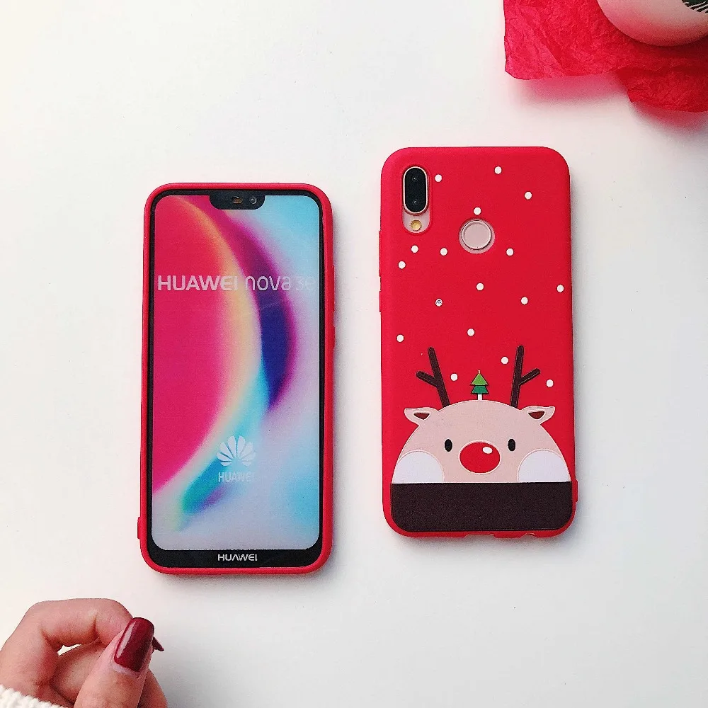 Рождество противоударный чехол для Xiaomi Redmi Note 8 7 Pro Чехол для Xiaomi 9T 9 SE 8 A3 A2 A1 Lite CC9E Redmi K20 5 6 7A задняя крышка