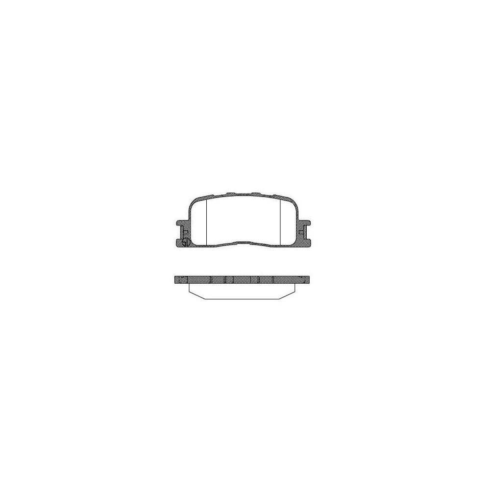 

Ceramics Brake pads for CHERY QIYUN 3 2010/05-car Parts Replacement 04466330900446633100