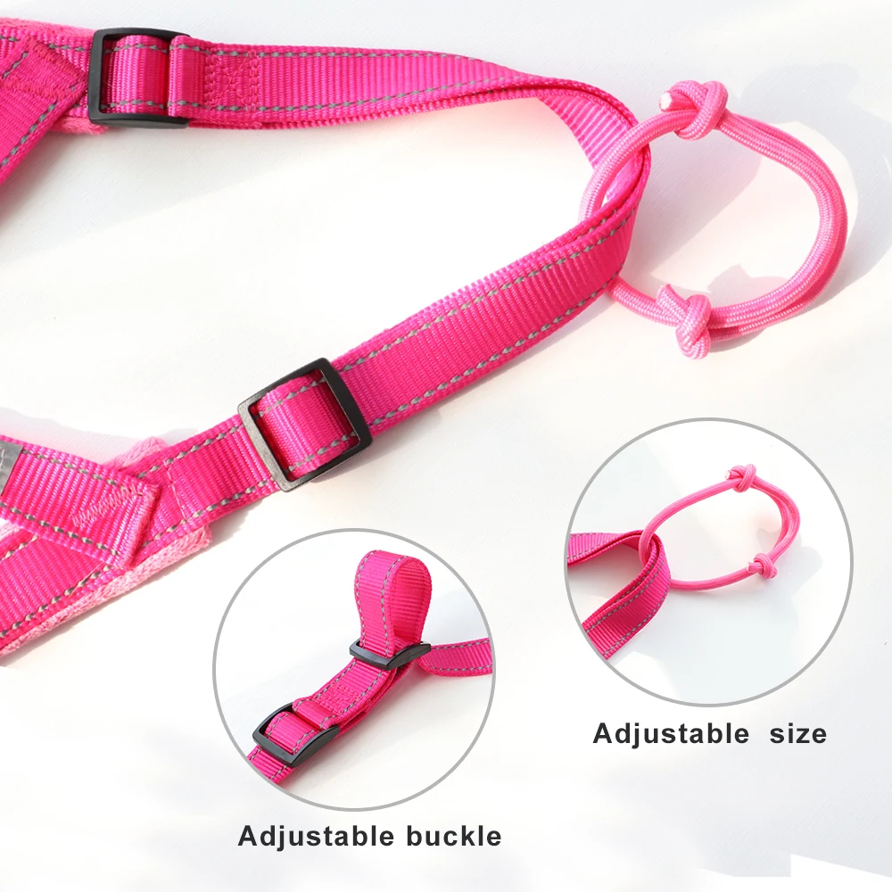 Собачья упряжка жгут ПЭТ Вес проводки Mushing чехол для спинки заднего поводок