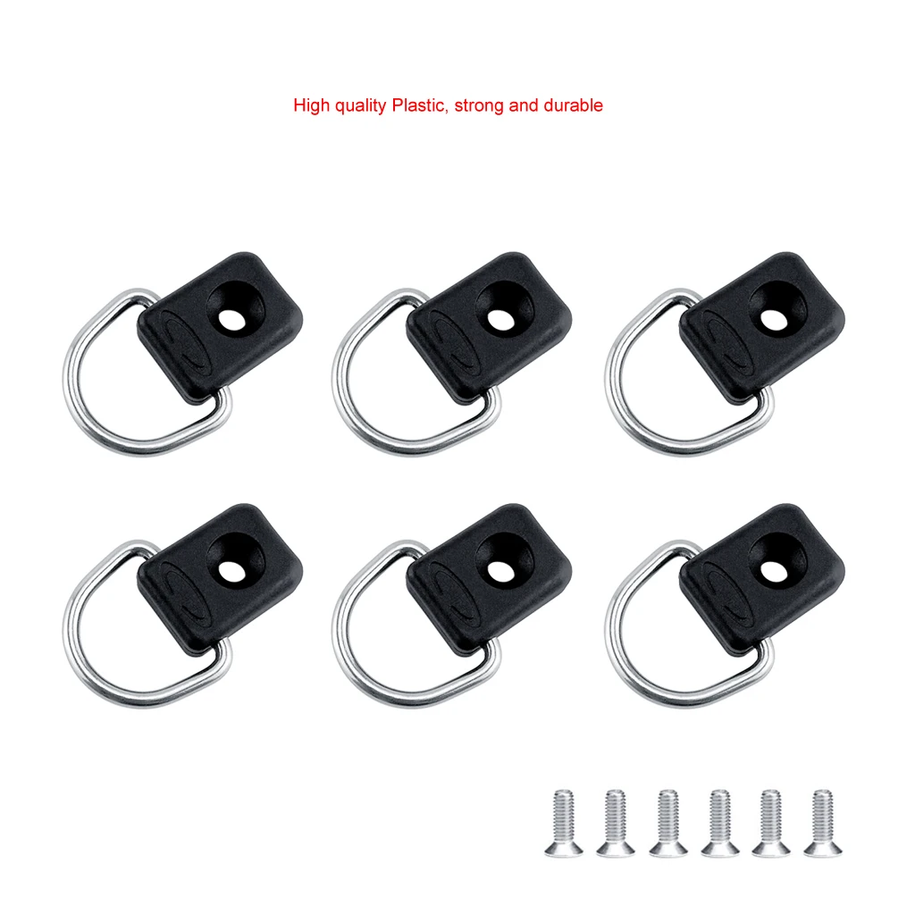 6 шт. D-образные кольца для Каяка | Строительство и ремонт