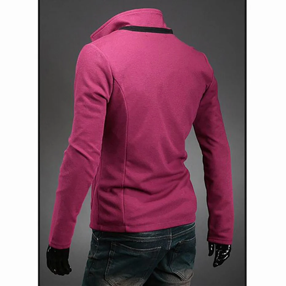 

ZOGGA Blazer Jacket Suit Men Solid Blazer Men Casual Slim Fit Men Blazers Suit Multi-pocket Single Breasted Jackets and Coats