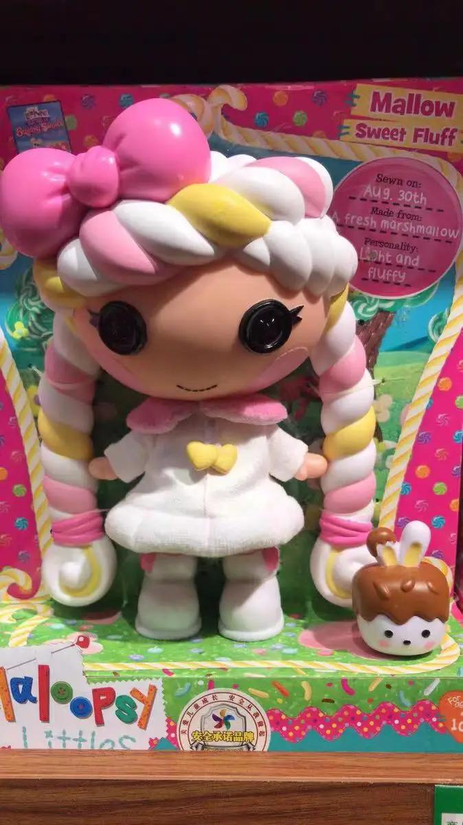 Коллекция серий Lalaloopsy для девочек, 20 см, большой размер, модная фигурка, игрушки, куклы для девочек, рождественские подарки - Цвет: Черный