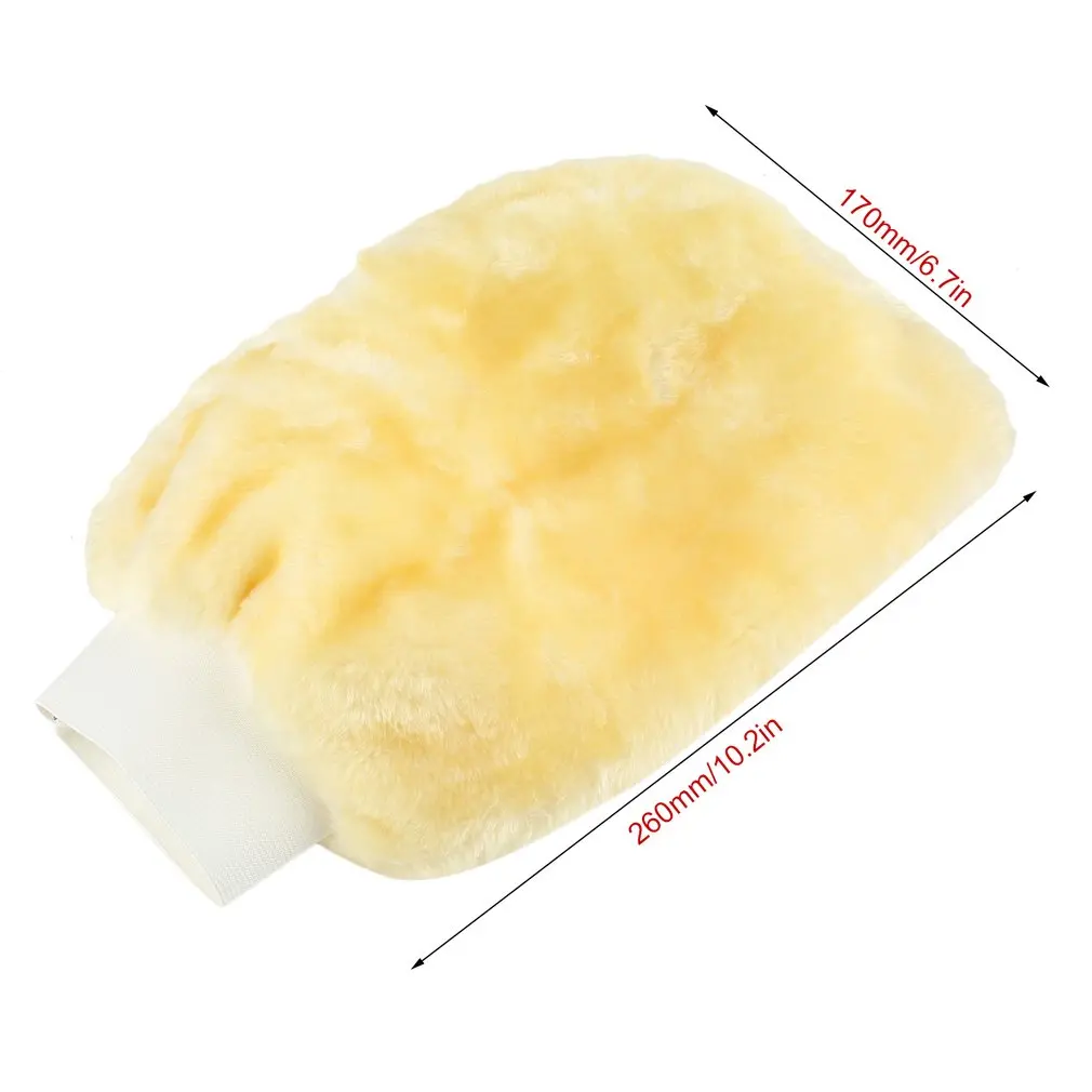 

Imitation Wool Washable Car Washing Cleaning Gloves Universal Cleaning Cloth Gloves Car Necessary Tools
