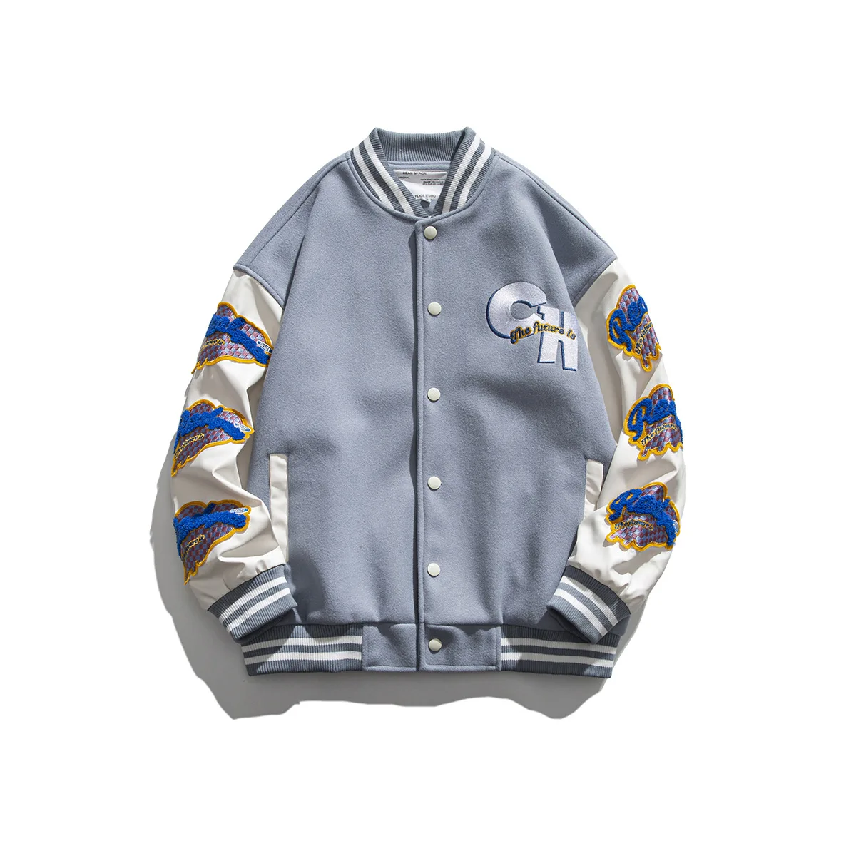 

@YYDS Japanese Autumn Trend Letter Print Jacket