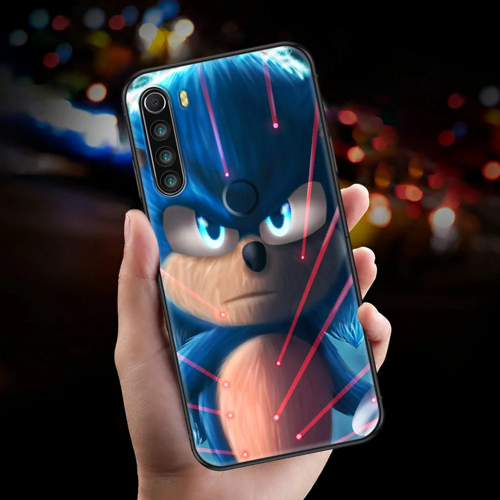 Суперзвуковой игровой чехол для телефона Xiaomi Redmi Note 7 7A 8 8T 9 9A 9S 10 K30 Pro Ультрачерный