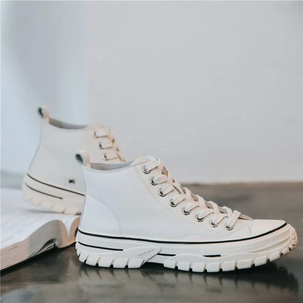 Новые женские модные Сникеры на каждый день из натуральной кожи высокие