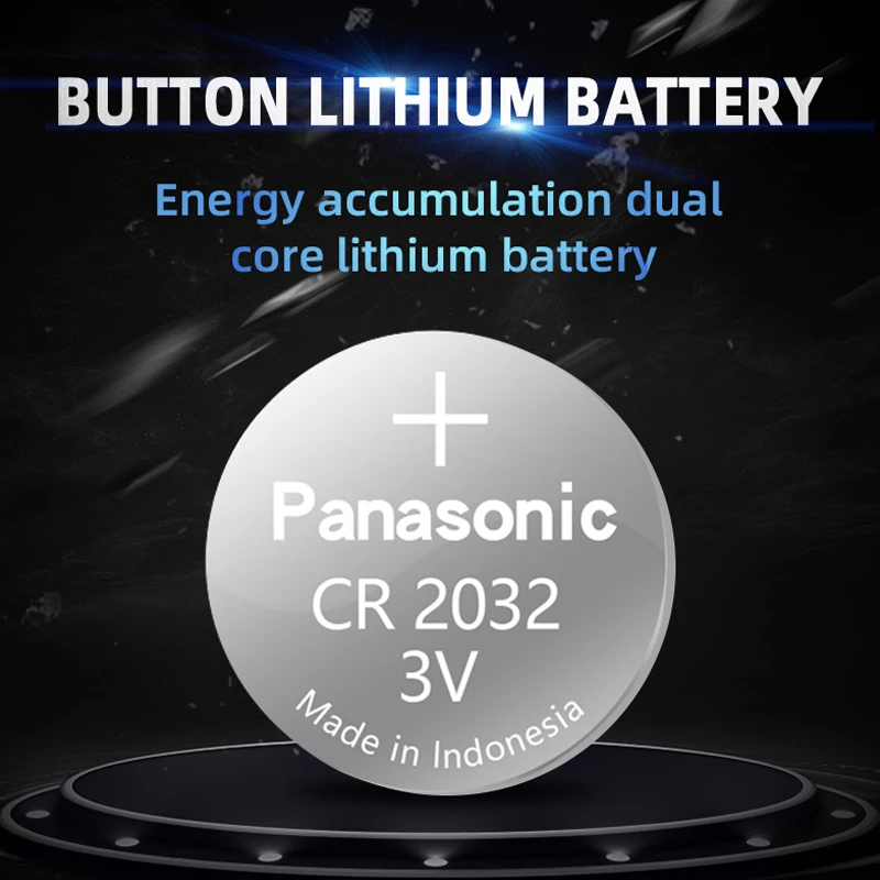 Оригинальные литиевые часы PANASONIC cr2032 4 шт. кнопочные элементы питания 3 в монет