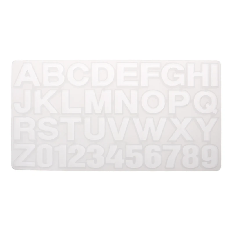 

36PCS Handmade Jewelry Making Tool Alphabet Letters Numbers DIY Silicone Mould