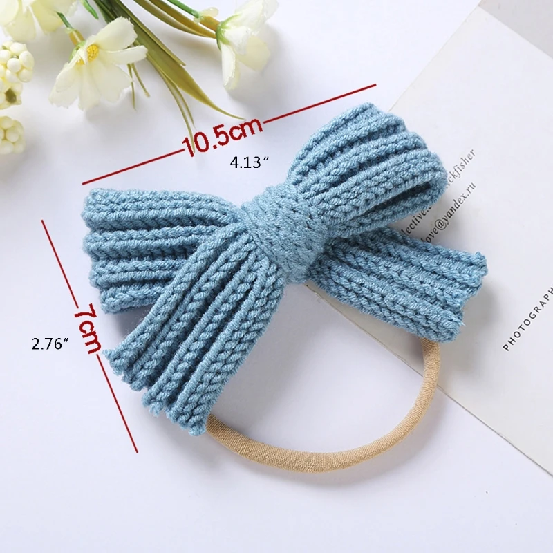 

Милый шерстяной бант нейлоновая повязка на голову для новорожденных девочек эластичная повязка на голову для новорожденных принцесс рекви...