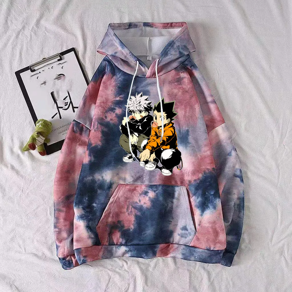 

Толстовка Hunter X Hunter с длинным рукавом, Свободный пуловер унисекс