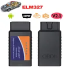 Mini ELM 327 автомобильные сканеры obd2 адаптер Сканер AndroidПКIOS считыватель кодов диагностический инструмент для автомобиля