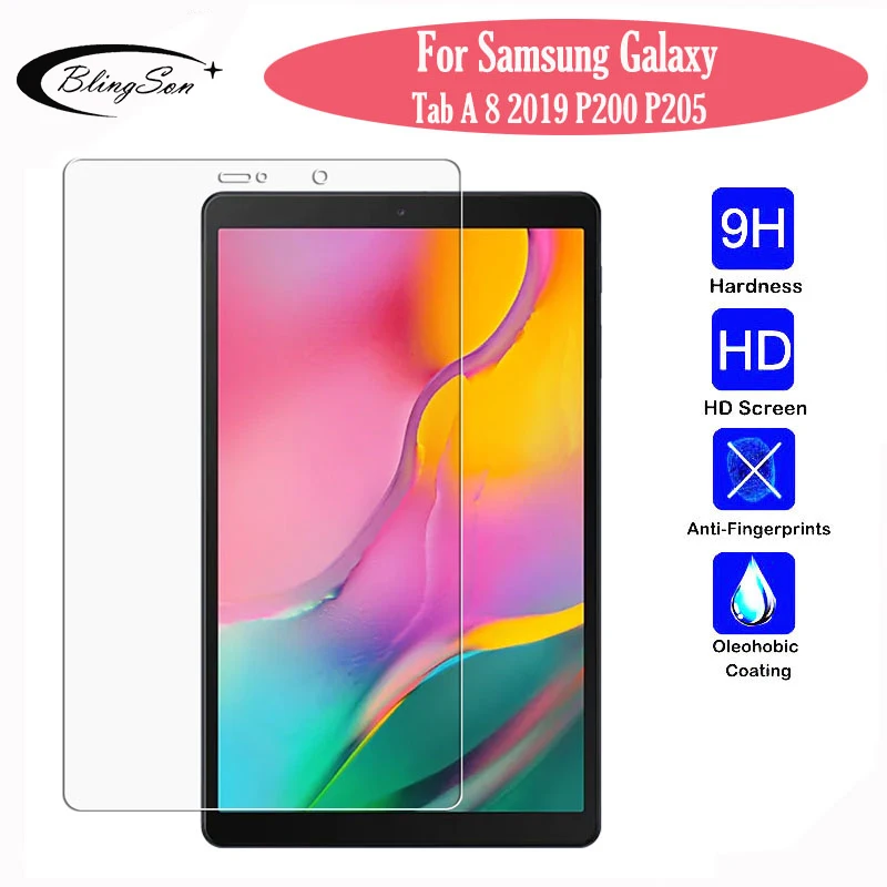 Закаленное стекло для samsung Galaxy Tab A 8 2019 SM P200 Защитная пленка экрана с S Pen 0 &quotSM P205 Plus