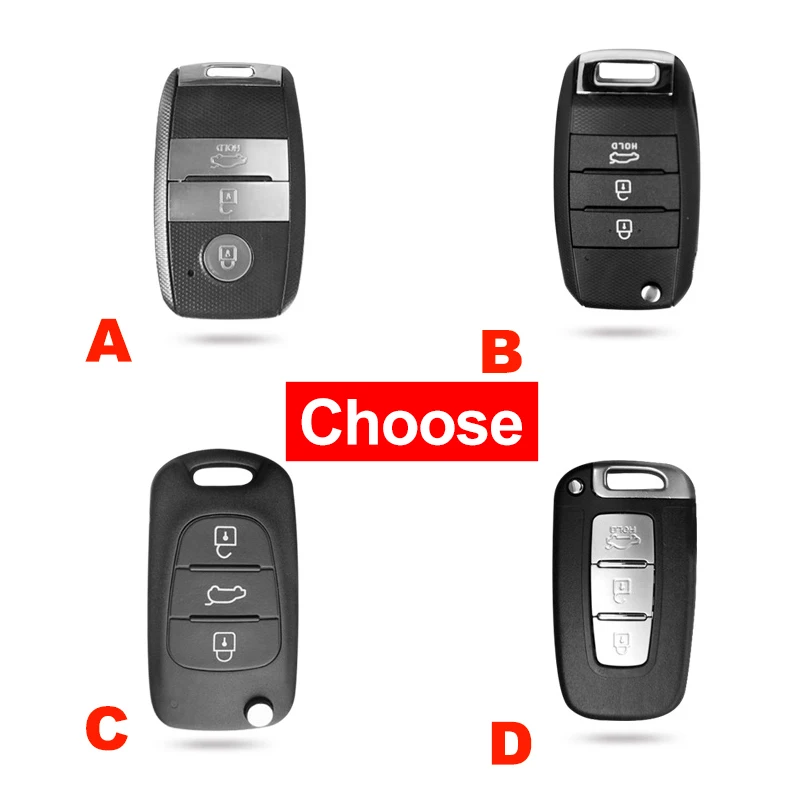 Кожаный Автомобильный Чехол для ключа дистанционного управления Kia Rio Sportage 3 4 QL
