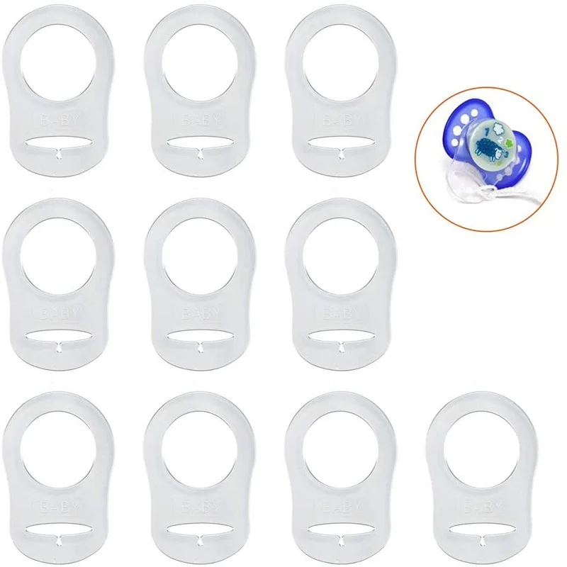 

Safe Silicone Pacifier Piece Baby Silicone Pacifier Accessories Pacifier Ring