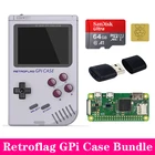 Новое поступление оригинальный Retroflag игр Чехол комплект с теплоотвод для Raspberry Pi Zero W V1.3 игр чехол Корпус