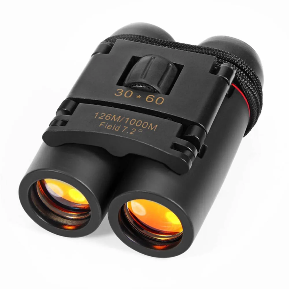 1/2PC 30x60 Portable Zoom HD Binoculars Folding Adjustable Educational Learning Telescope Bird Watching Optics telescope |