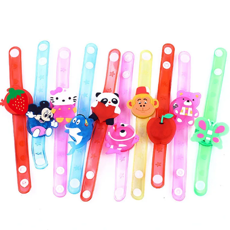 

Glowing Wristbands Light Flash Toys Party Wrist Hand Children's Wristband Cartoon Watch Birthday party Gifts