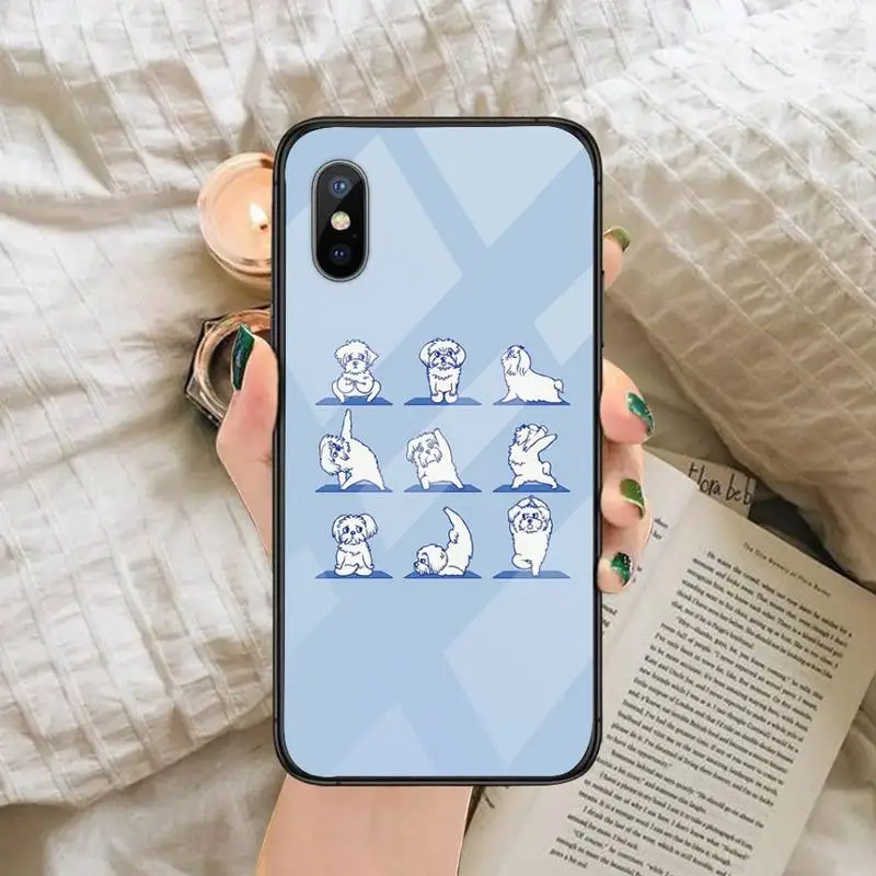 

Dachshund Teckel Dackel Dog poster Phone Case Tempered glass For iphone 6 6S 7 8 plus X XS XR 11 12 mini PRO MAX