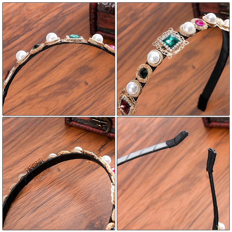 Простая индивидуальная повязка для волос Haimeikang в стиле барокко аксессуары дикой