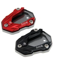 for voge 500r 500 r motorcycle side kickstand stand extension plate pad enlarger