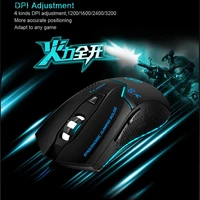 imice x8 usb wired mouse t80 1200160024003200 dpi ergonomic luminous gaming mice computer accessories for laptop pc