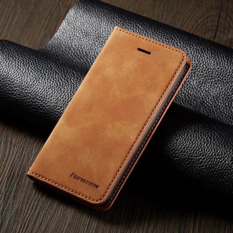 Чехол для iphone 6 s 7 8 Plus XR XS Max чехлы телефонов кожаный чехол книжка с бумажником Apple 5