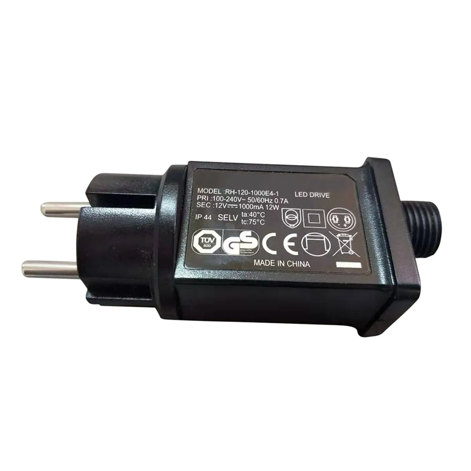 

12v 1a Class 2 Powers Supply, Led Transformer Replacement For String Light Inflatable Device Tool Parts Home Improvement