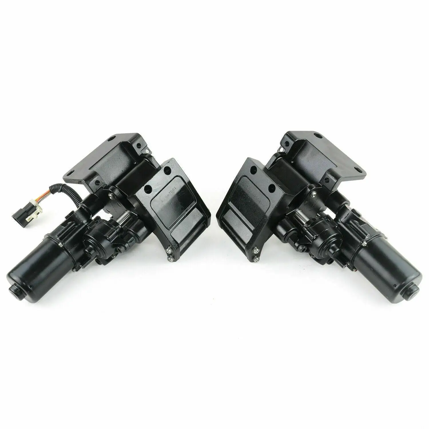 

AP03 For Lincoln Navigator Power Running Board Motor + Bracket Pair Front Left+Right