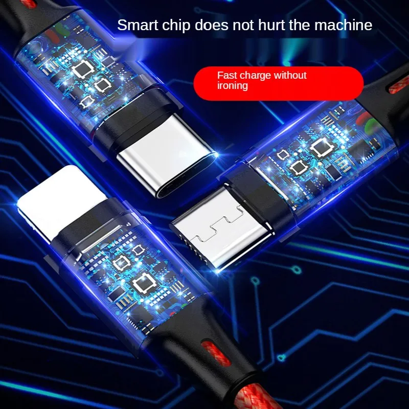 

Liquid Silicone Cable Type C is Suitable for Flash Charging Data Cable Android/Apple Iphone Series Micro USB Fast Charging cable