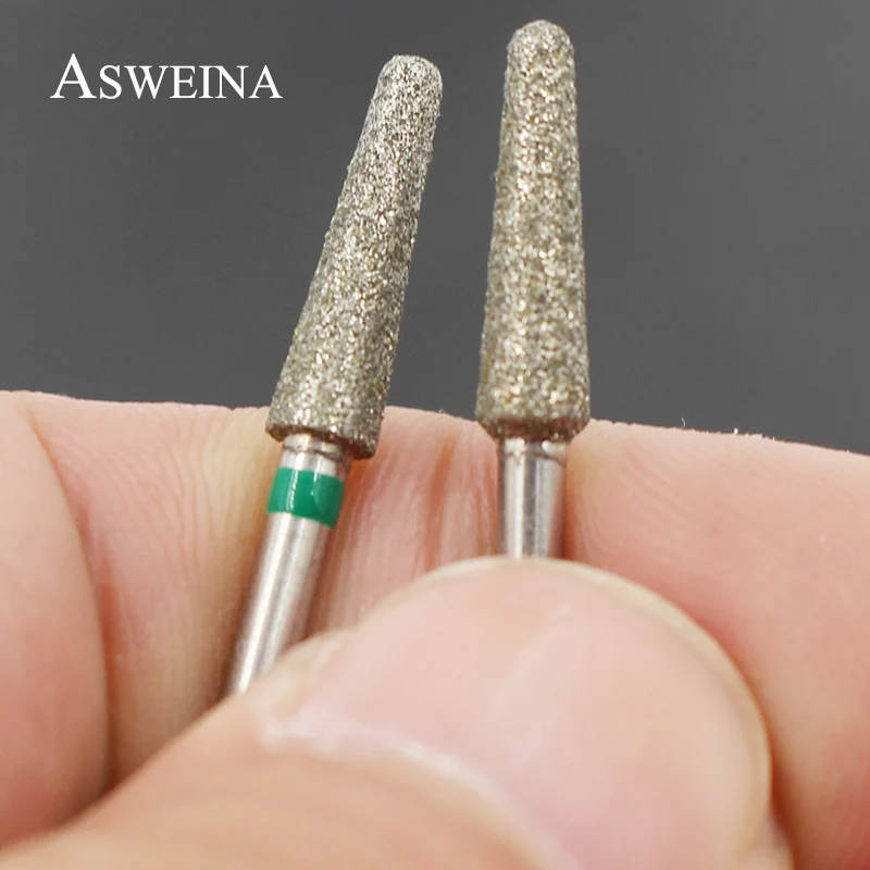 ASWEINA/1 шт. алмазные шлифовальные заусенцы для ногтей, кутикулы, сверло для удаления омертвевшей кожи, аппарат для маникюра, инструмент для ногтей