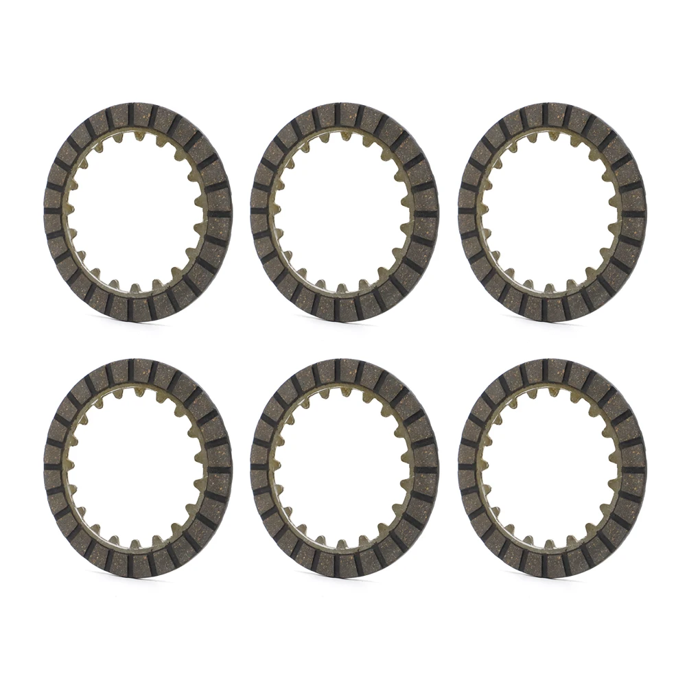 Диск сцепления фрикционные пластины для Yamaha PW80 Y-Zinger 80 1983 1985 1991-2006 / Raptor YFM80 2002 2003 2004
