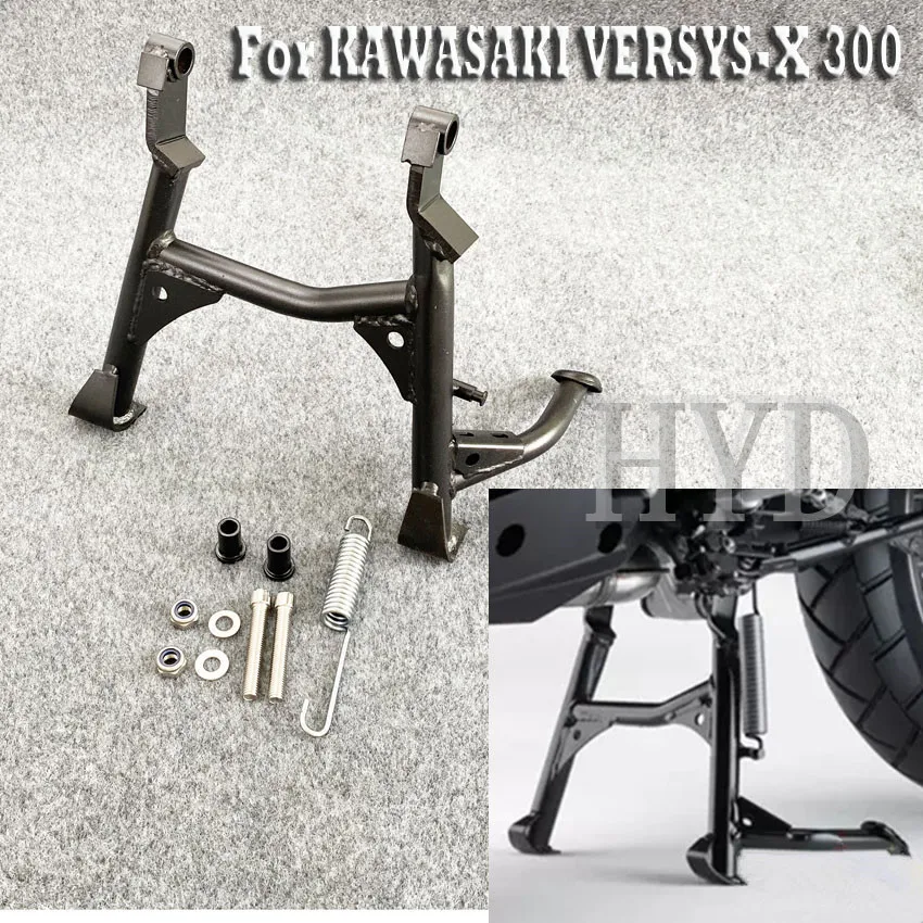 

For KAWASAKI VERSYS-X 300 VERSYS X300 Motorcycle Accessories Center Central Parking Stand Firm Holder Suit Stainless Steel
