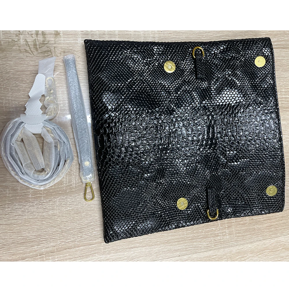 Клатч XMESSUN из черной кожи питона сумки через плечо для женщин сумка новинка 2021