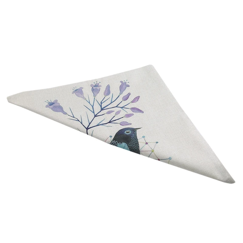 1 Pc Europe And The United States Retro Hot Tree Bird Figure Hug Pillowcase Cushion Cover To Map Custom Creative Home Gifts | Дом и сад