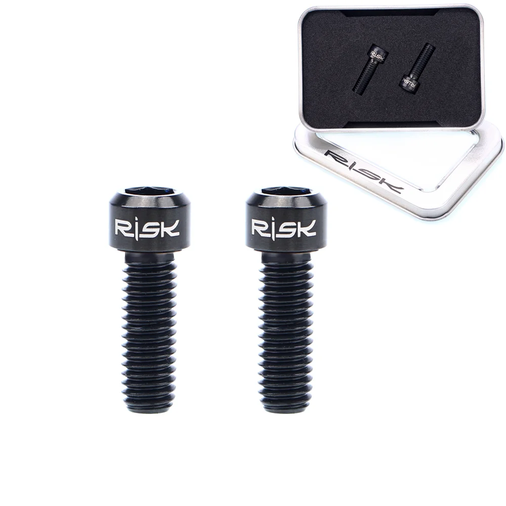 2 шт. Кривошип из титанового сплава для горного велосипеда M6 * 18 мм | Спорт и