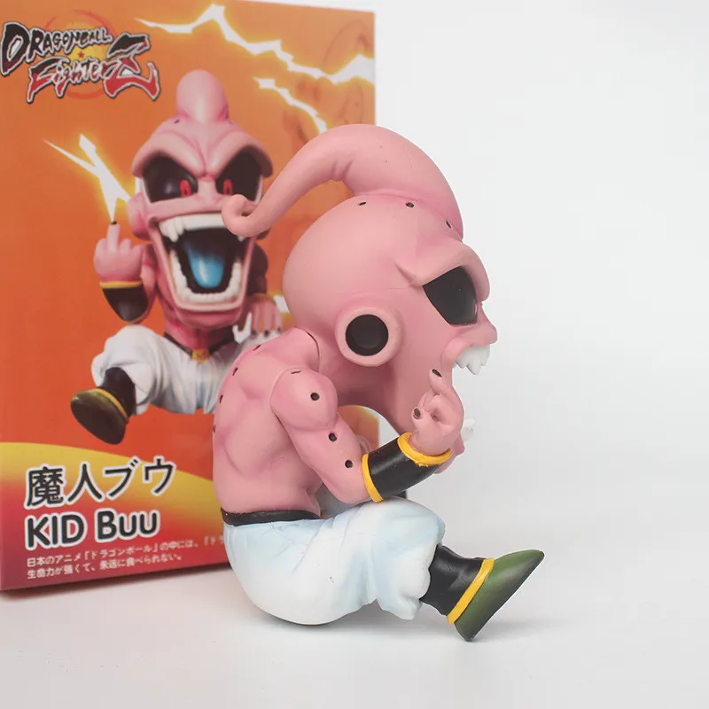 Dragon Ball Z Majin Boo Fighter SD Kid Buu ПВХ Статуя Коллекционная модель игрушки