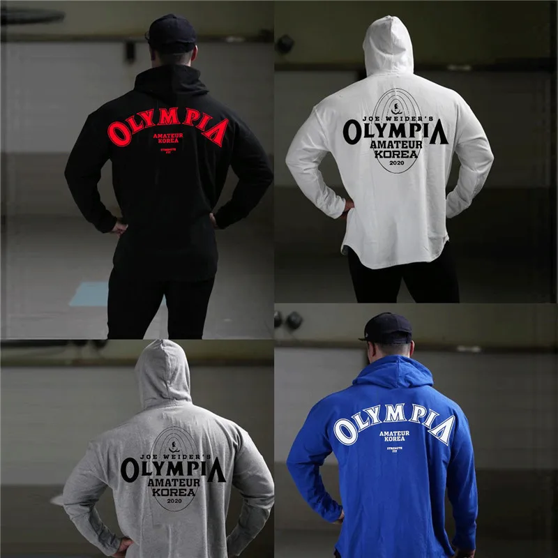 Мужская Осенняя Повседневная тонкая толстовка хлопковый свитшот пуловер для