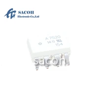 10pcslot new original hcpl 7520 a7520 or hcpl 7510 a7510 or hcpl 7601 a7601 hcpl 7611 a7611 sop 8 isolated linear sensing ic