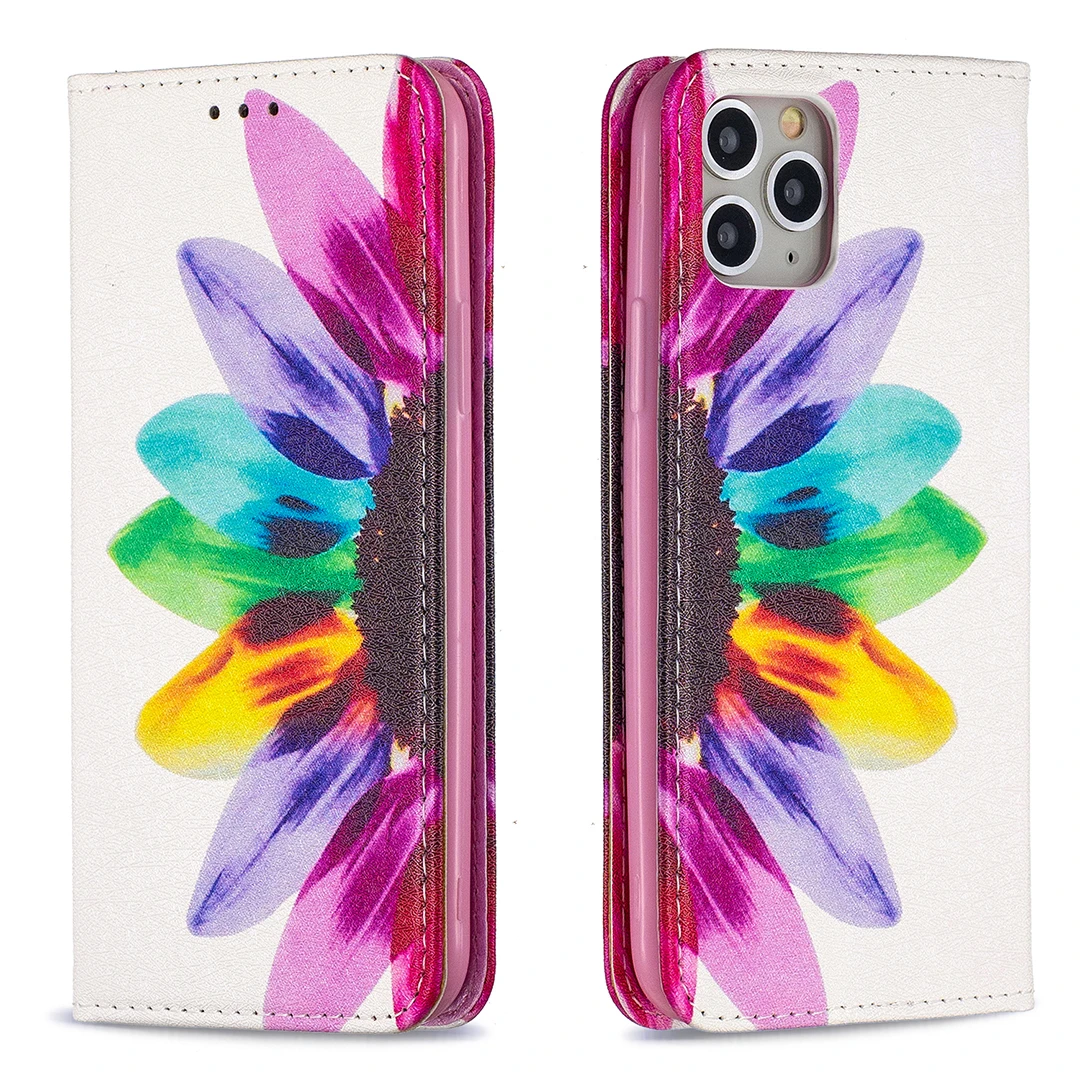 Кожаный чехол-книжка для Xiaomi Mi 10T Lite Poco X3 NFC Redmi Note 8 9 Pro 8T 9S 9A 9C