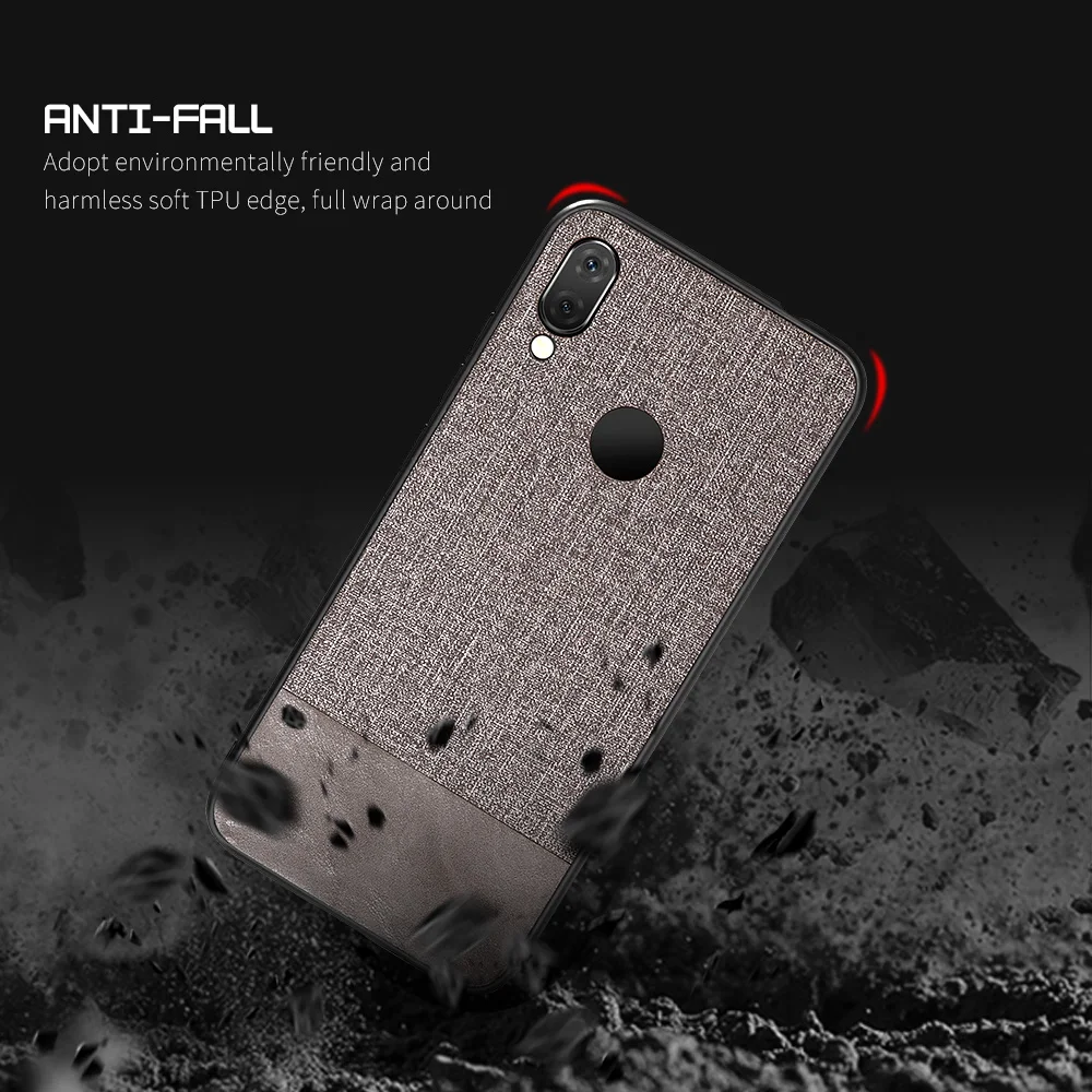 KISSCASE телефон чехол для Red mi Note 7 Чехол Note7 6 Pro тканевый кожаный K20 Xiaomi 9T 9 8 A2 Lite F1 Coque |