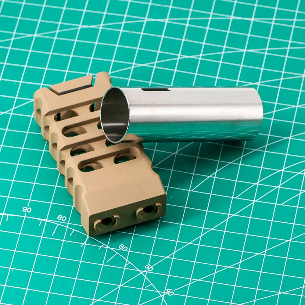 Цилиндр высокого качества из нержавеющей стали 100% 85% 80% для Airsoft AEG коробки передач