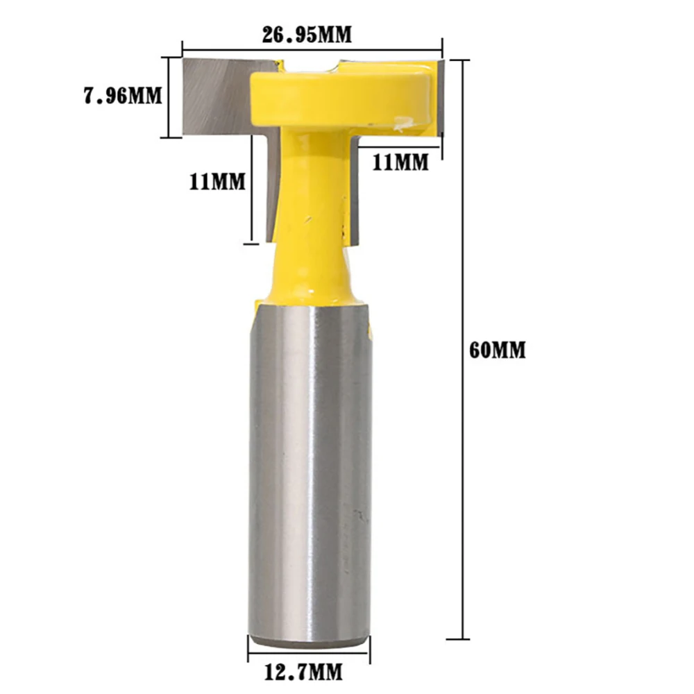 1/2 дюймов твердосплавный хвостовик Т образной пазы фрезы дорожки долбежные