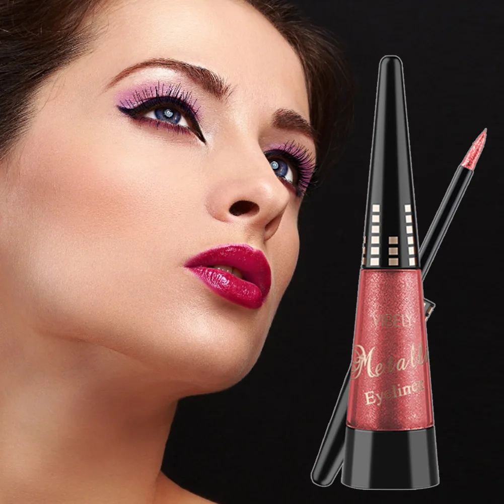 

Новинка профессиональный макияж цветные блестящие жидкие подводки для глаз алмазная подводка для глаз с высоким блеском прочные водостойк...