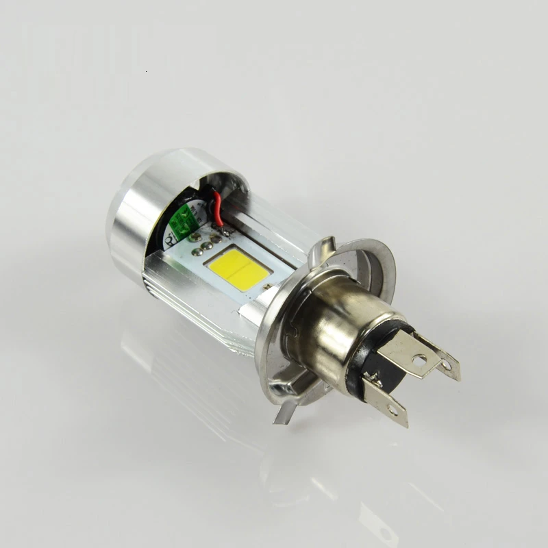 H4 moto condotto il фару 6 ~ 80 в Вт 800lm cob luce HS1 Lampadina 6500K 9003 скутер Ciclo re lampada Frontale # M2S| |
