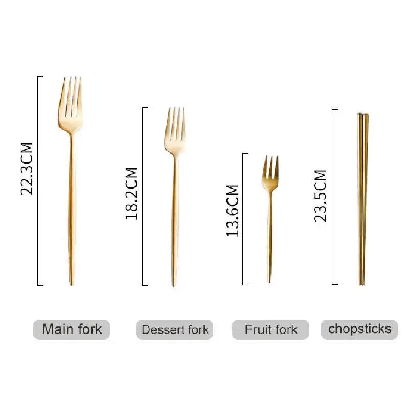 Набор столовых приборов из нержавеющей стали нож для стейка вилка ложка и