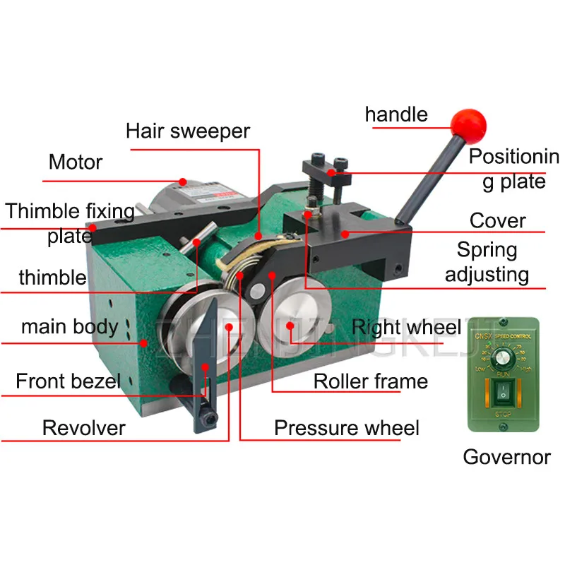 

Electric Punch Grinding Machine High Precision Needle Grinding Tools Adjustable Speed Needle Thimble Grinder Machining Center