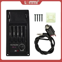 lommi 4 band as 4 acoustic guitar preamp guitarra eq equalizer piezo pickup transducer set