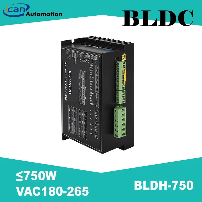 

ICAN BLDC 750 Watt BLDH-750 180-265VAC 20000RPM 3 Phase Arduino Brushless Motor Driver